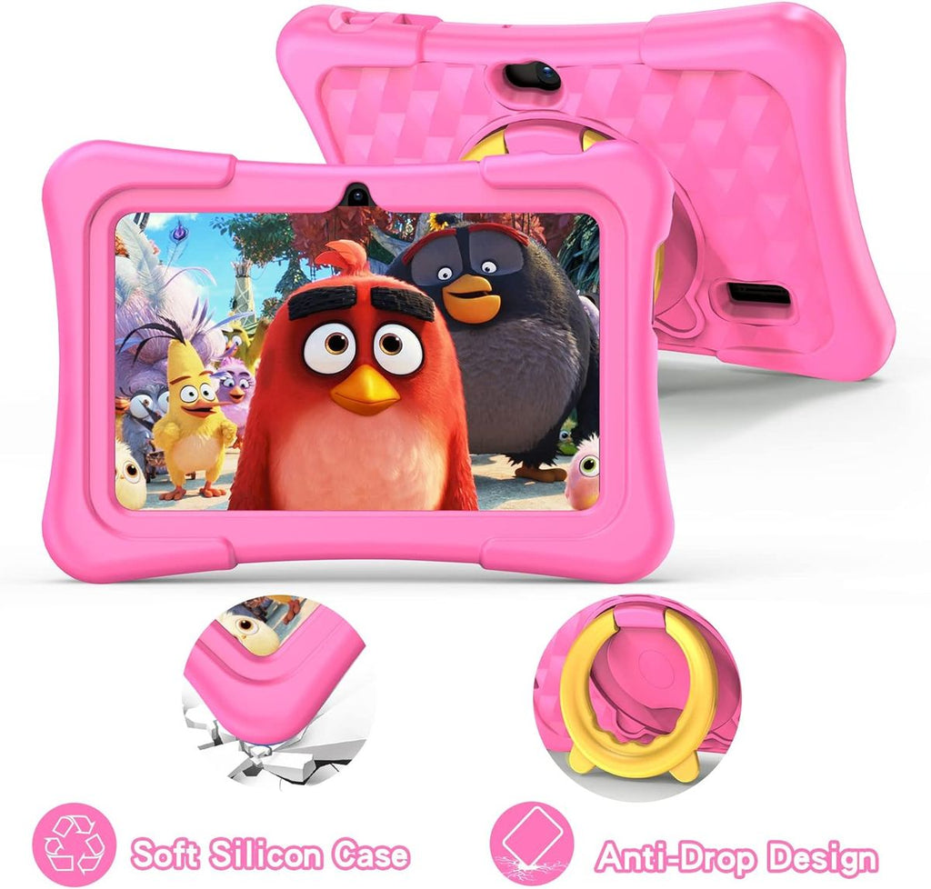 Pritom Smart Tablet for Kids 7" with WiFi 2GB RAM 32GB ROM Parental Control