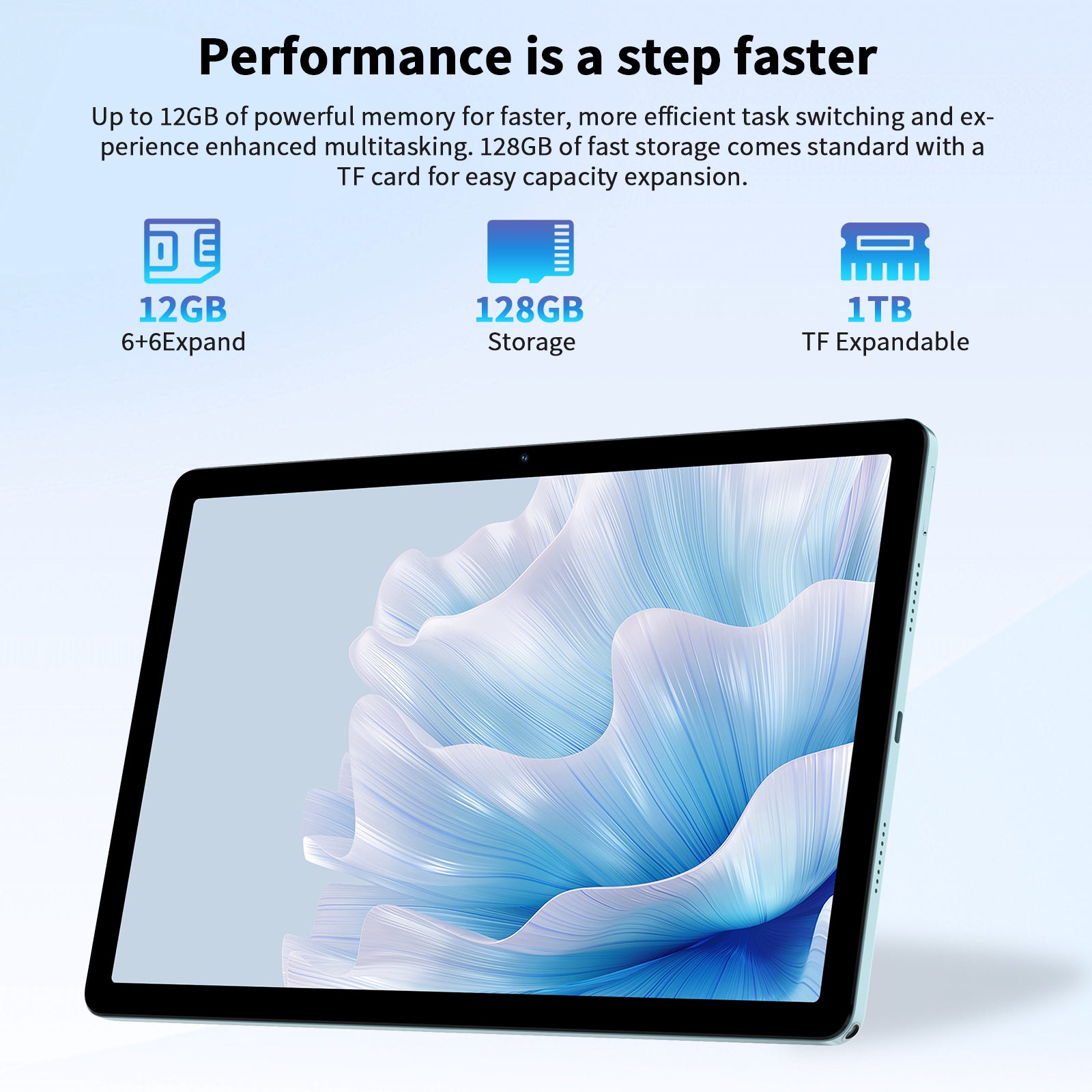 HiMex 11" Tablet -1920x1200 FHD Display, 6GB+128GB, Android 14 Work & Study