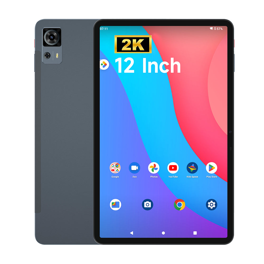 HiMex 12" Tablet - 8GB+256GB, 2000x1200 FHD, Octa-Core 2.0GHz, Android 14